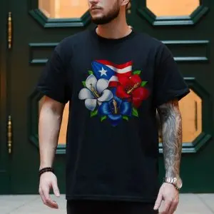 Puerto Rico Flag Hibiscus T-Shirt Boricua Pride 10 Puerto Rico Flag Hibiscus T Shirt Boricua Pride 4 1.jpg