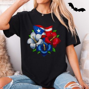 Puerto Rico Flag Hibiscus T Shirt Boricua Pride 5 1.jpg