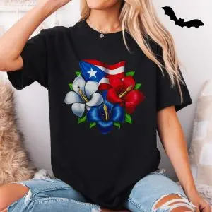 Puerto Rico Flag Hibiscus T-Shirt Boricua Pride 11 Puerto Rico Flag Hibiscus T Shirt Boricua Pride 5 1.jpg