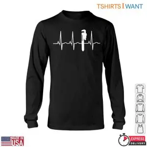 Pulse Plumbing T-Shirt: Plumber Graphic Tee With Heartbeat Design 11 Pulse Plumbing T Shirt Plumber Graphic Tee With Heartbeat Design 6 1.jpg