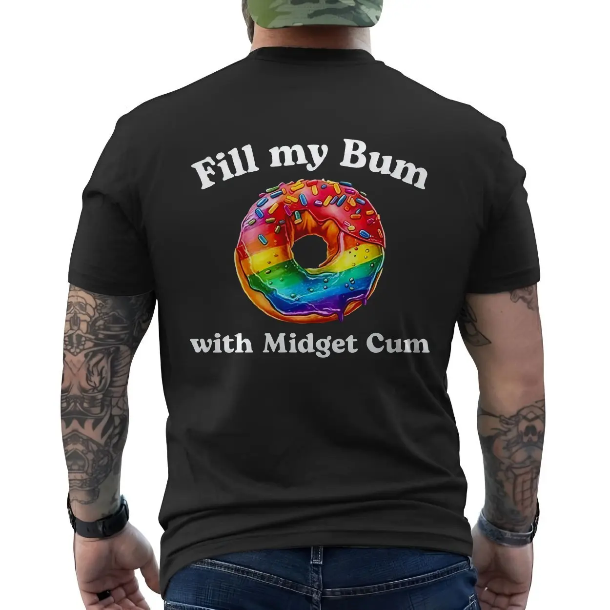 Rainbow Sprinkle Donut LGBT Pride T Shirt 6 1.jpg