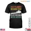 Retro Plumbing T-Shirt: Even Electricians Need Plumber Heroes Graphic Tee 14 Retro Plumbing T Shirt Even Electricians Need Plumber Heroes Graphic Tee 1 1.jpg