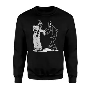 Scary Clown and Ghost Creepy Horror Graphic T-Shirt 9 Scary2BClown2Band2BGhost2BCreepy2BHorror2BGraphic2BT Shirt2B3 KIKJp 1.jpg