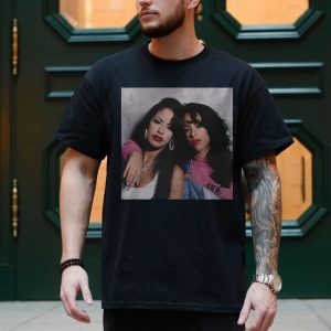 Selena and Aaliyah 90s Music Icons T Shirt 4 1.jpg