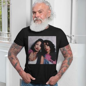 Selena and Aaliyah 90s Music Icons T Shirt 7 1.jpg