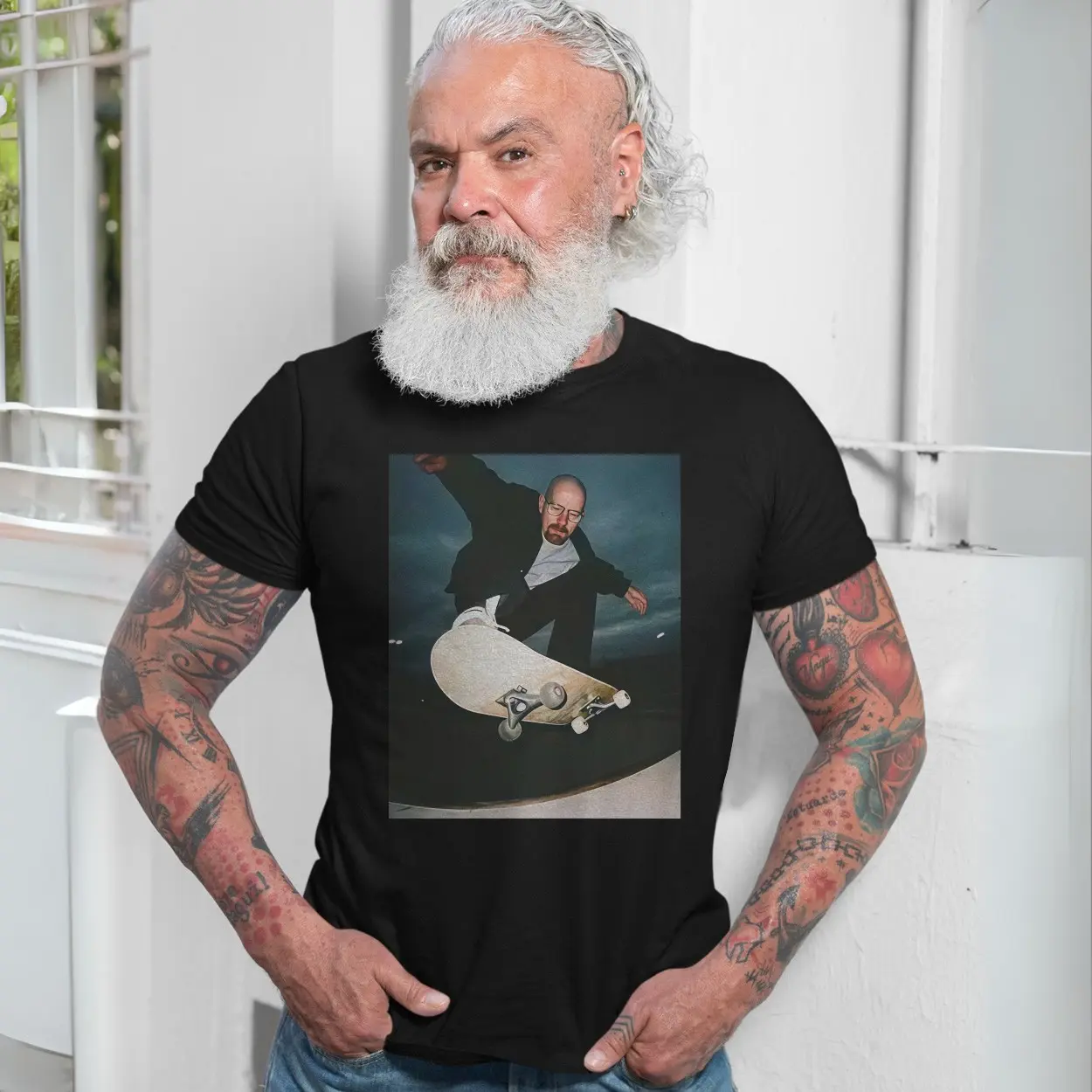 Skater Walter White Parody Graphic T Shirt 7 1.jpg