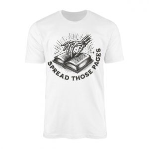 Skeleton Hand Spread Those Pages Funny Book Lover T Shirt 1 1.jpg