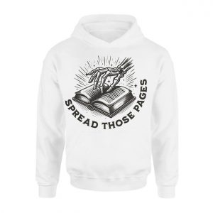 Skeleton Hand Spread Those Pages Funny Book Lover T Shirt 2 1.jpg