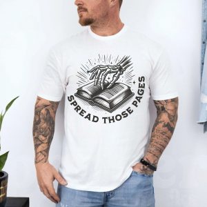 Skeleton Hand Spread Those Pages Funny Book Lover T Shirt 4 1.jpg