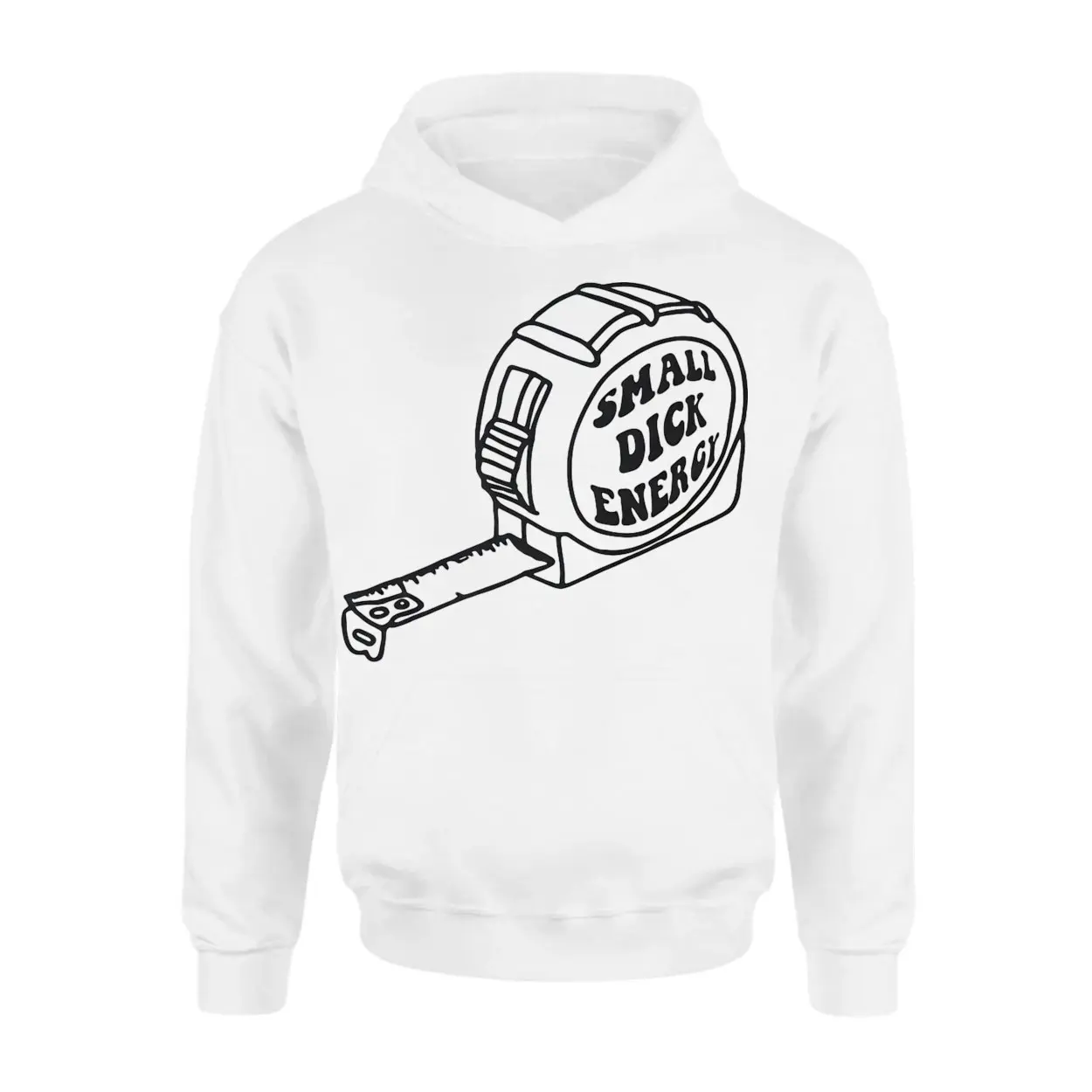 Small Dick Energy Funny Tape Measure Graphic T Shirt 2 1.jpg