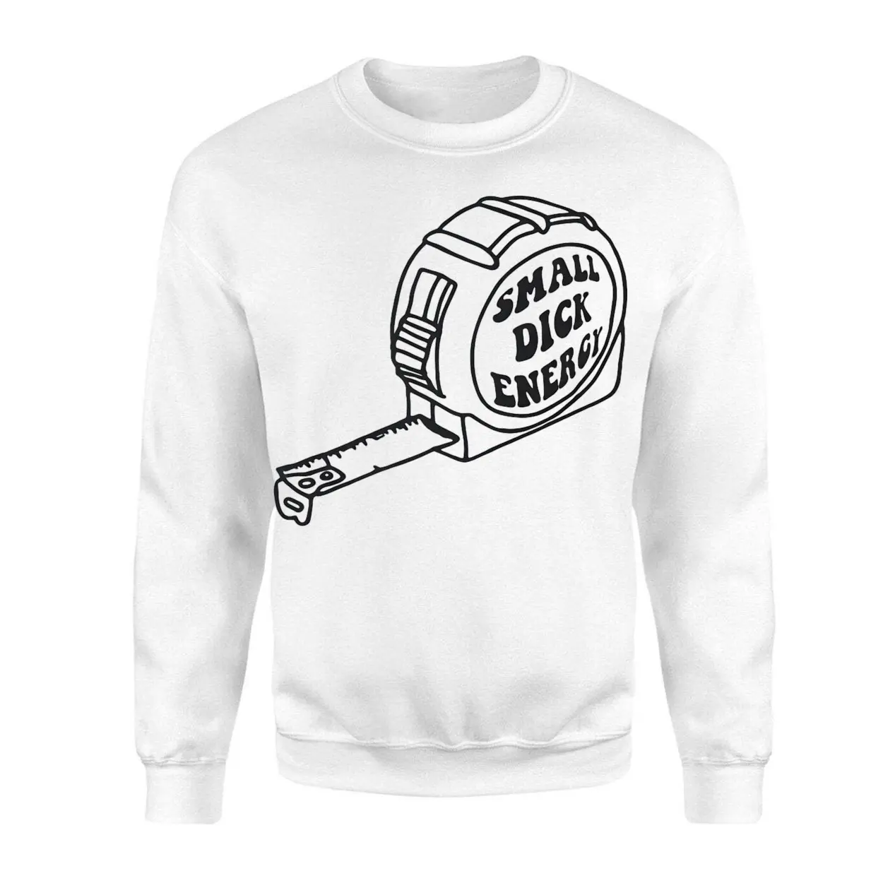 Small Dick Energy Funny Tape Measure Graphic T Shirt 3 1.jpg