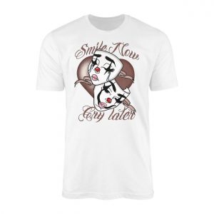 Smile Now Cry Later Cholo Clown Masks T Shirt 1 1.jpg