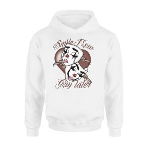 Smile Now Cry Later Cholo Clown Masks T Shirt 2 1.jpg