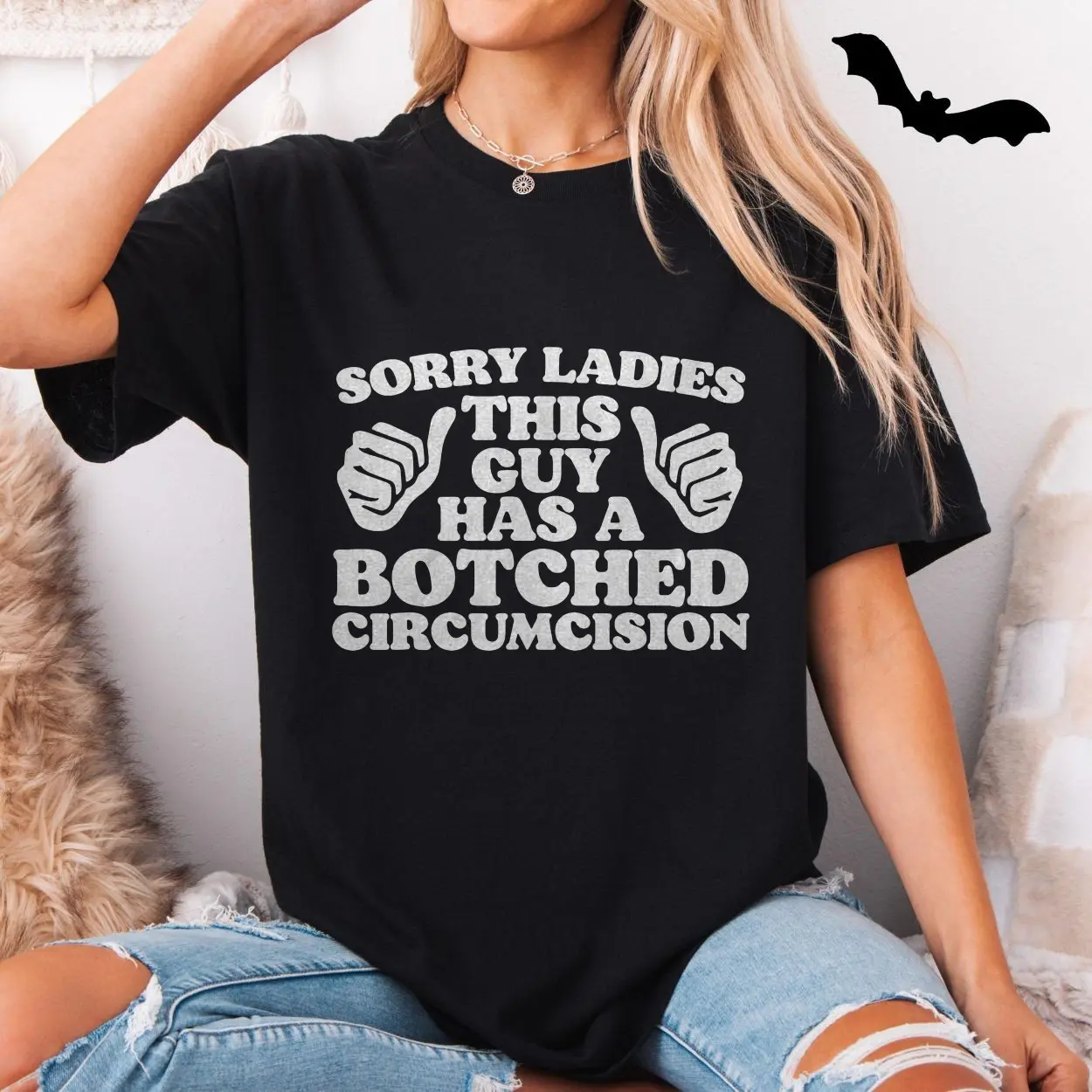 Sorry Ladies This Guy Has A Botched Circumcision Funny T Shirt 5 1.jpg
