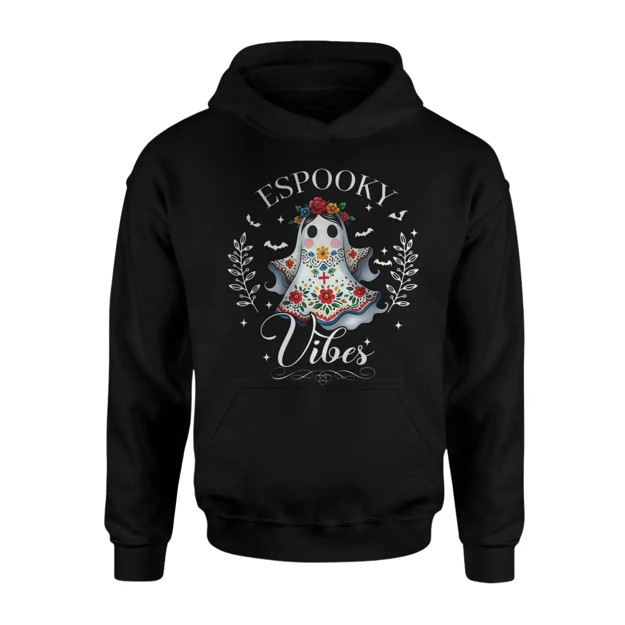 Spooky Ghost Floral Halloween Vibes Graphic T-Shirt 2 Spooky2BGhost2BFloral2BHalloween2BVibes2BGraphic2BT Shirt2B2 7ilAe 1.jpg