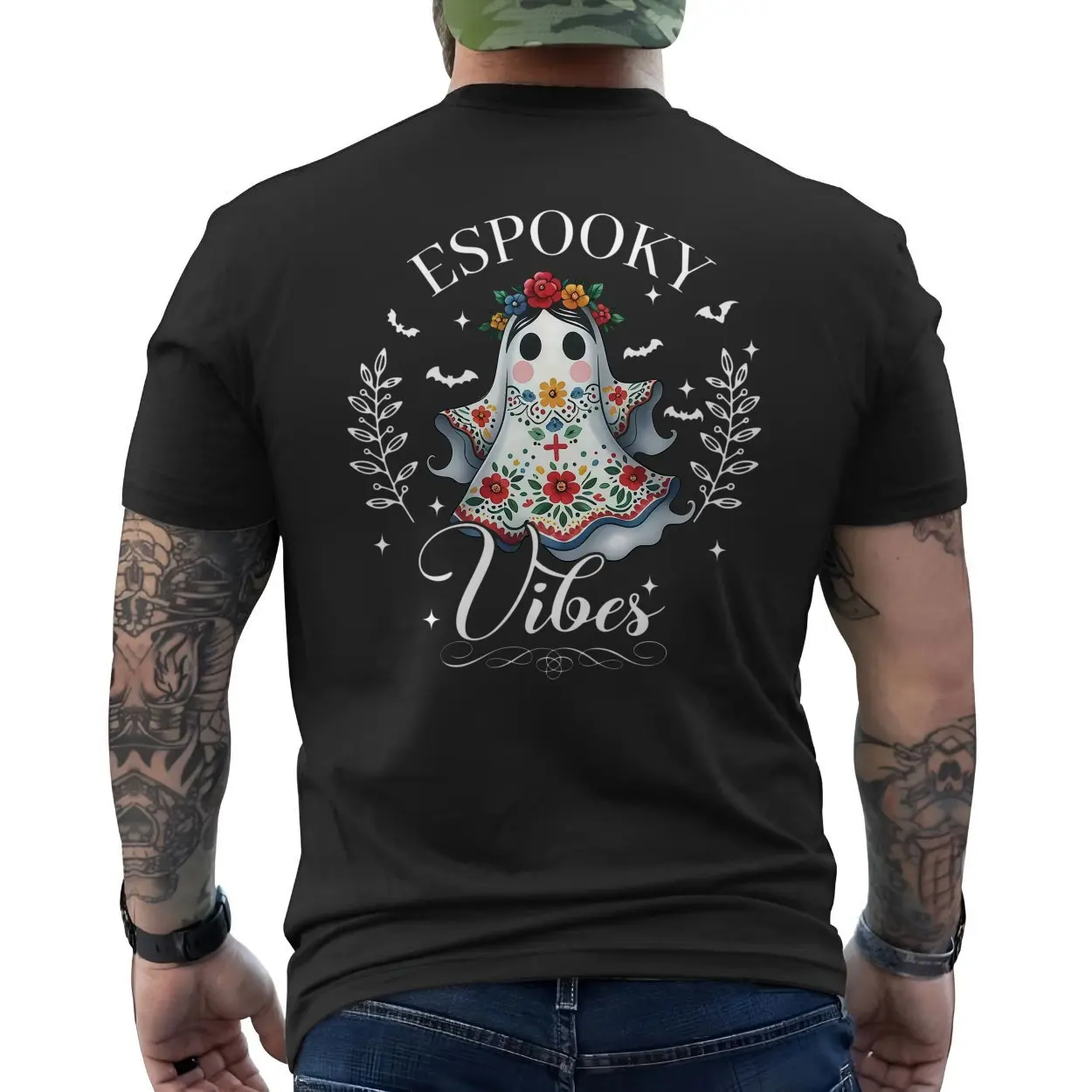 Spooky Ghost Floral Halloween Vibes Graphic T-Shirt 6 Spooky2BGhost2BFloral2BHalloween2BVibes2BGraphic2BT Shirt2B6 CwuxU 1.jpg