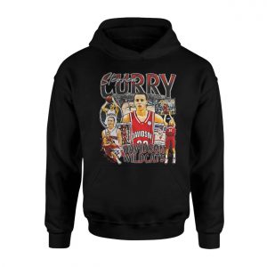 Stephen Curry Davidson Wildcats Vintage Basketball T Shirt 2 1.jpg