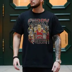 Stephen Curry Davidson Wildcats Vintage Basketball T-Shirt 10 Stephen Curry Davidson Wildcats Vintage Basketball T Shirt 4 1.jpg