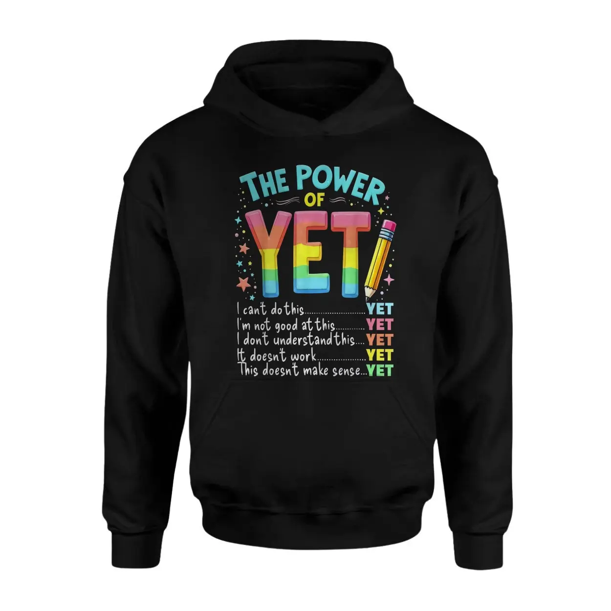 The Power of YET Growth Mindset Teacher Positive Quote T-Shirt 2 The Power of YET Growth Mindset Teacher Positive Quote T Shirt 2 1.jpg