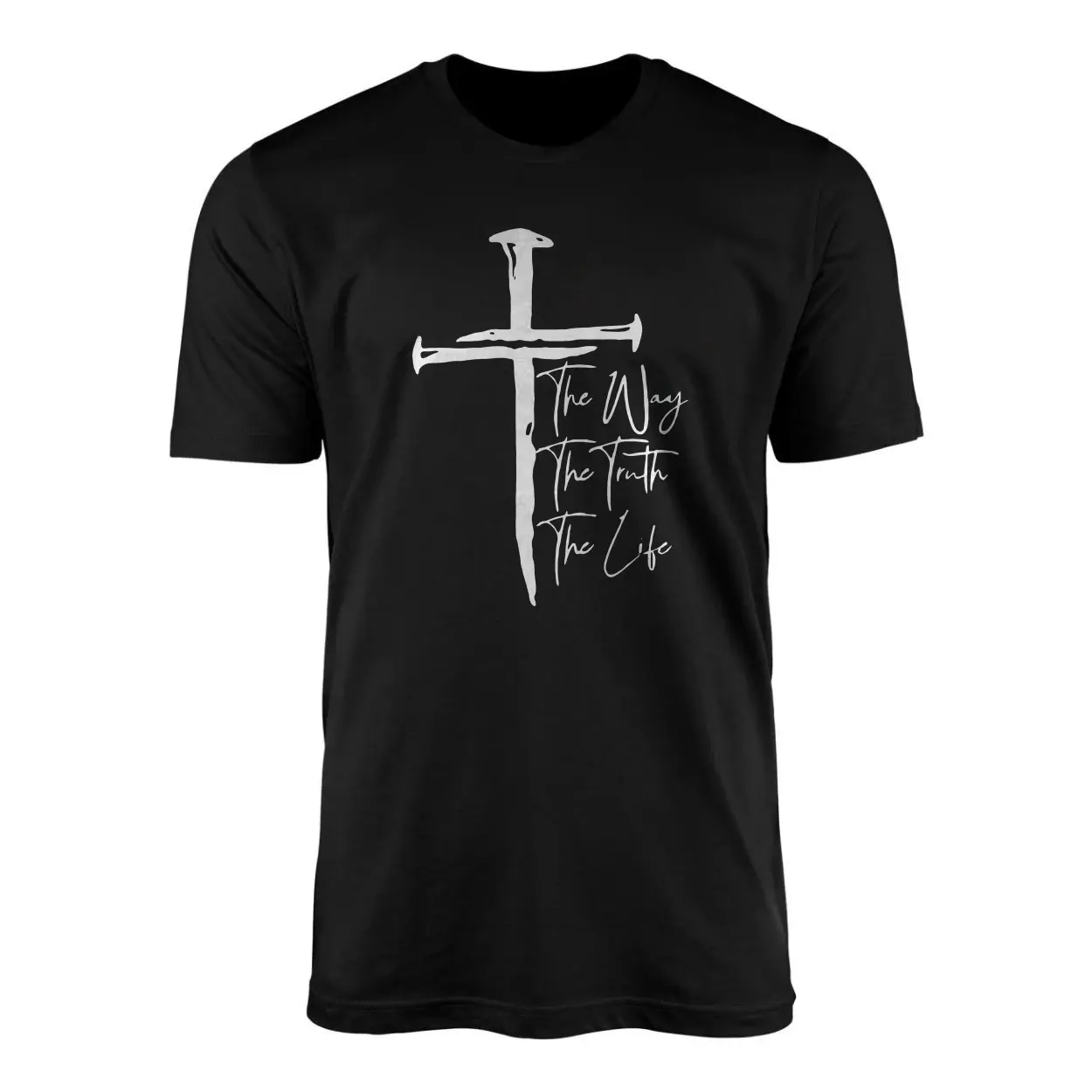 The Way The Truth The Life Cross Christian T Shirt 1 1 1.jpg