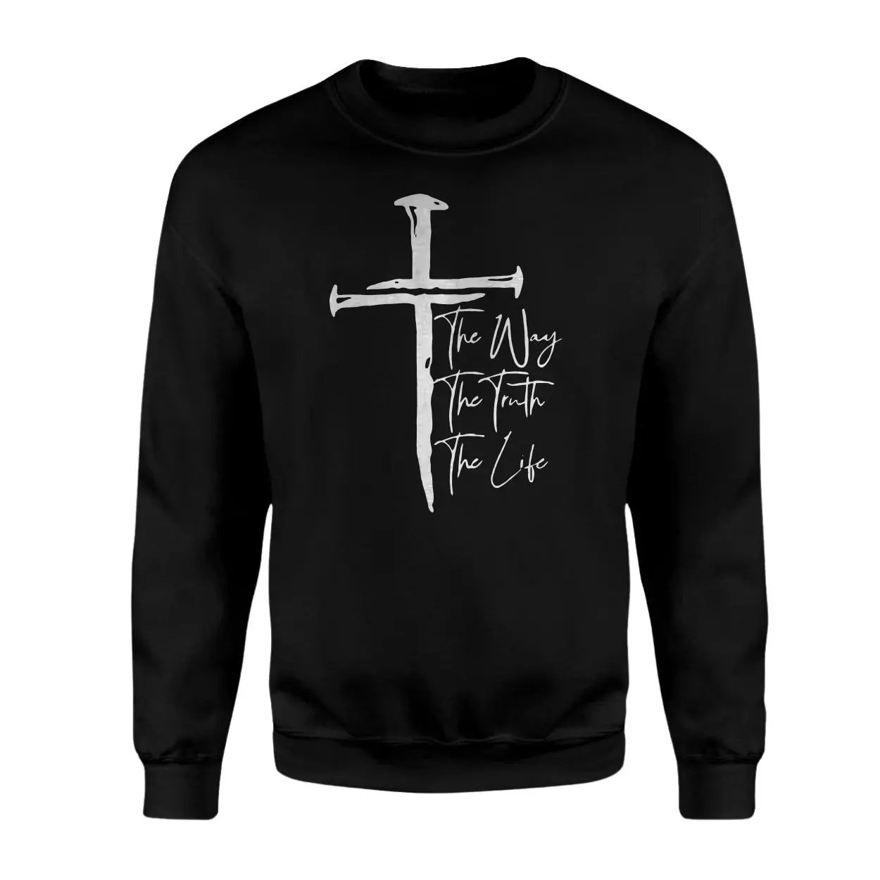 The Way The Truth The Life Cross Christian T Shirt 3 1 1.jpg