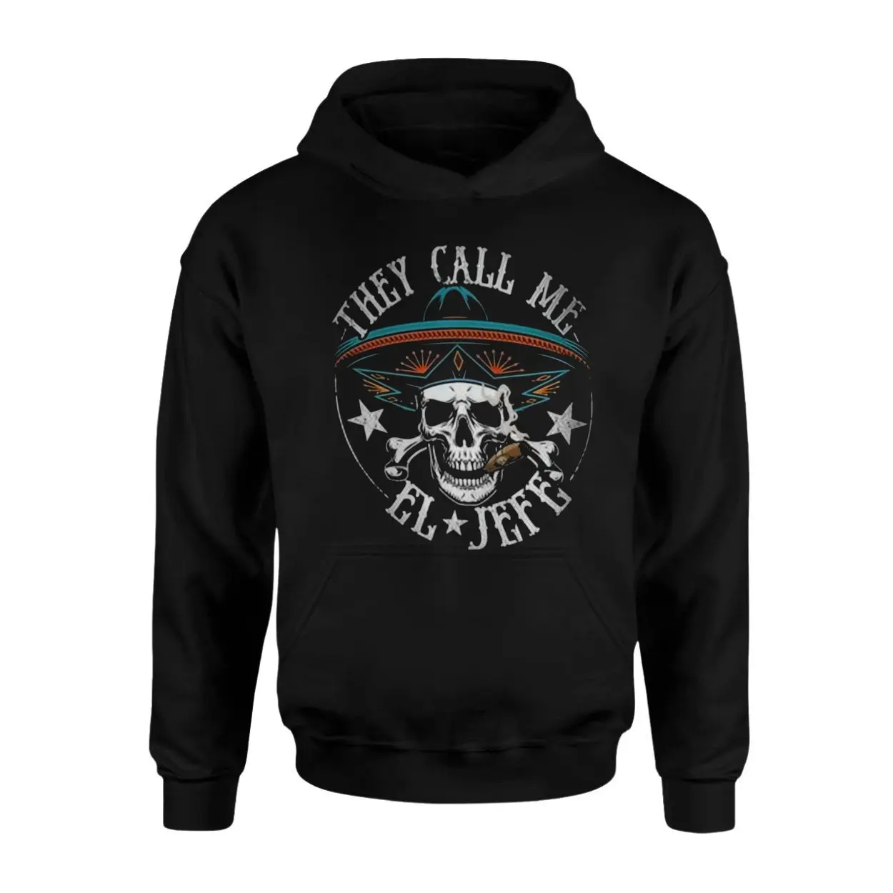 They Call Me El Jefe Skull Sombrero T-Shirt 2 They Call Me El Jefe Skull Sombrero T Shirt 2 1.jpg