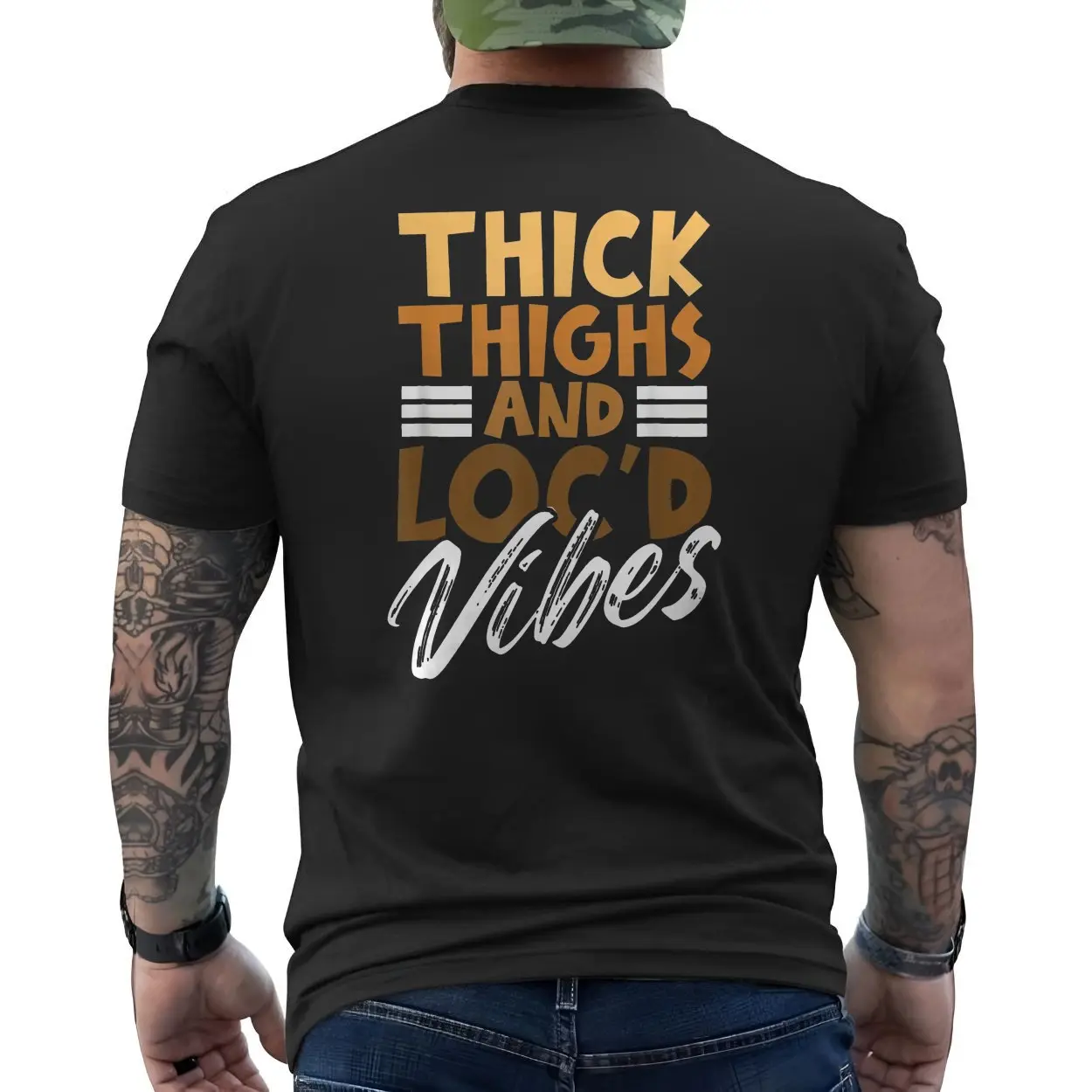 Thick Thighs and Loc'd Vibes Black Hair Pride T-Shirt 6 Thick Thighs and Locd Vibes Black Hair Pride T Shirt 6 1.jpg