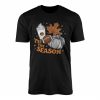 Tis The Season Fall T Shirt Pumpkin Football Latte Gift 1 1.jpg