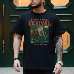 Treaty Oak Revival Have A Nice Day Album T-Shirt 10 Treaty Oak Revival Have A Nice Day Album T Shirt 4 1.jpg