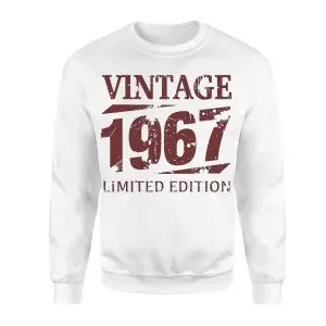 Vintage 1967 Limited Edition Birthday T-Shirt 9 Vintage 1967 Limited Edition Birthday T Shirt 3 1.jpg