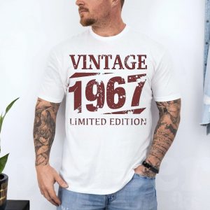 Vintage 1967 Limited Edition Birthday T Shirt 4 1.jpg
