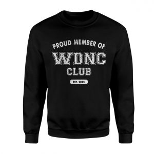 WDNC Club T Shirt E28093 Proud Member Funny We Do Not Care Graphic Tee 3.jpg