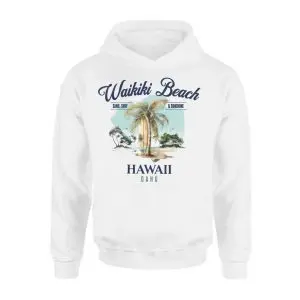 Waikiki Beach Hawaii Surf Palm Tree Vintage Travel T-Shirt 8 Waikiki Beach Hawaii Surf Palm Tree Vintage Travel T Shirt 2 1.jpg