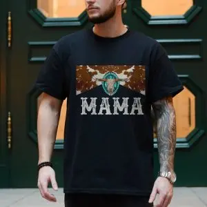 Western Cow Skull Mama Graphic T-Shirt 10 Western2BCow2BSkull2BMama2BGraphic2BT Shirt2B4 rcTIA 1.jpg