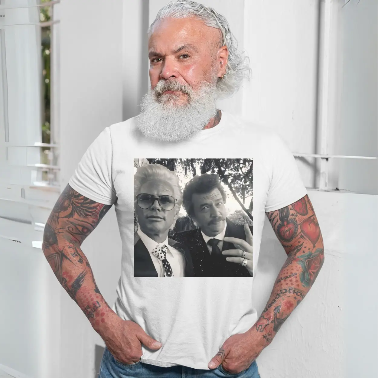 White Guys In Black Suits Mustache Sunglasses Retro Funny T-Shirt 7 White Guys In Black Suits Mustache Sunglasses Retro Funny T Shirt 7 1.jpg