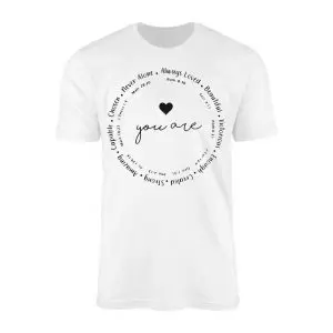 You Are Bible Verse Christian Inspirational Graphic T Shirt 1 1 1.jpg