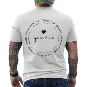 You Are Bible Verse Christian Inspirational Graphic T Shirt 6 1 1.jpg