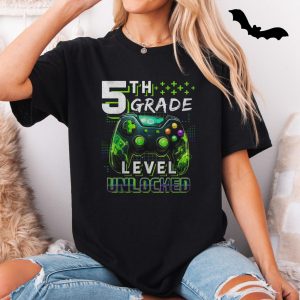 5th Grade Level Unlocked Video Game T Shirt 5 1.jpg