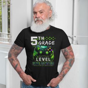 5th Grade Level Unlocked Video Game T Shirt 7 1.jpg