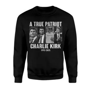A True Patriot Charlie Kirk 1993-2025 Memorial T-Shirt 9 A True Patriot Charlie Kirk 1993 2025 Memorial T Shirt 3 1.jpg
