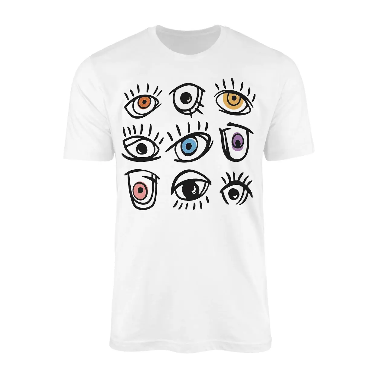 Abstract2BColorful2BCartoon2BEyes2BPattern2BGraphic2BT Shirt2B1 vIxoS 1.jpg