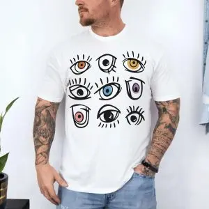 Abstract Colorful Cartoon Eyes Pattern Graphic T-Shirt 10 Abstract2BColorful2BCartoon2BEyes2BPattern2BGraphic2BT Shirt2B4 DJP2X 1.jpg