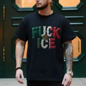 Anti ICE Political Protest Mexican Flag Statement T-Shirt 10 Anti ICE Political Protest Mexican Flag Statement T Shirt 4 1.jpg