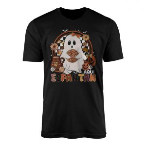 Aqui Espantan Cute Ghost Pan Dulce Halloween T Shirt 1 1.jpg