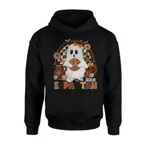 Aqui Espantan Cute Ghost Pan Dulce Halloween T-Shirt 8 Aqui Espantan Cute Ghost Pan Dulce Halloween T Shirt 2 1.jpg