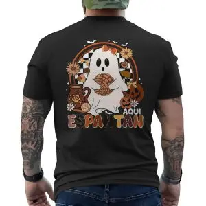 Aqui Espantan Cute Ghost Pan Dulce Halloween T-Shirt 12 Aqui Espantan Cute Ghost Pan Dulce Halloween T Shirt 6 1.jpg