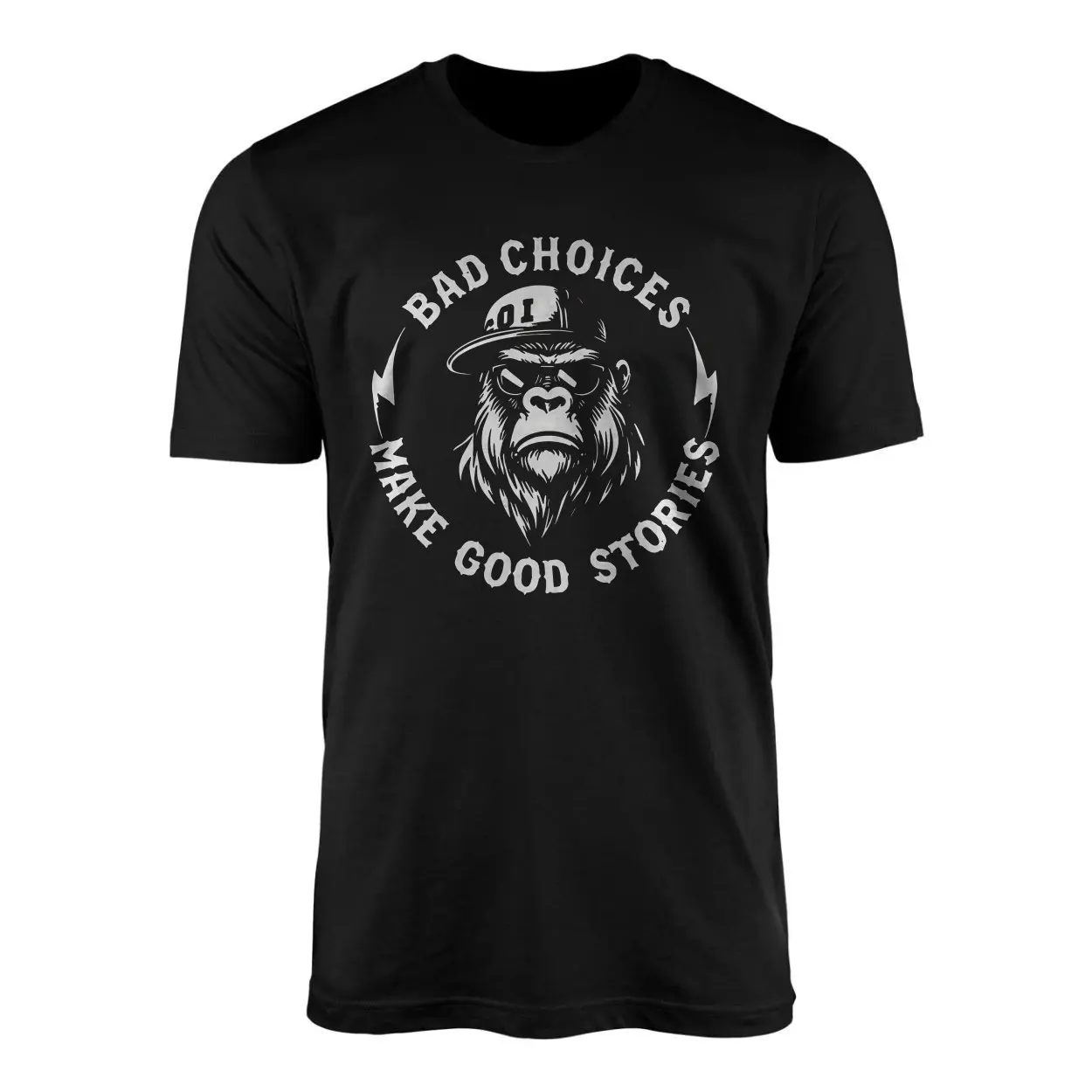 Bad Choices Make Good Stories Gorilla T Shirt 1 2 1.jpg