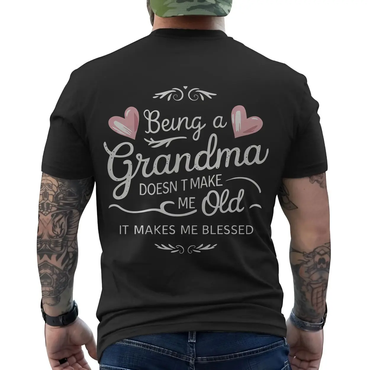 Being a Grandma Doesnt Make Me Old It Makes Me Blessed T Shirt 6 1.jpg