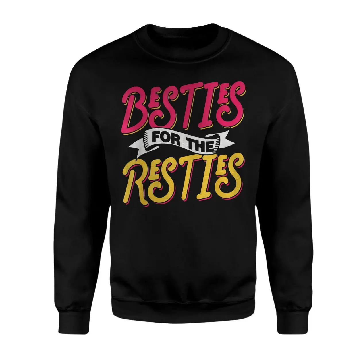 Besties For The Resties Retro Graphic T Shirt 3 1.jpg