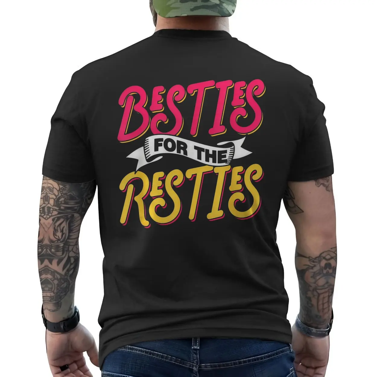 Besties For The Resties Retro Graphic T Shirt 6 1.jpg